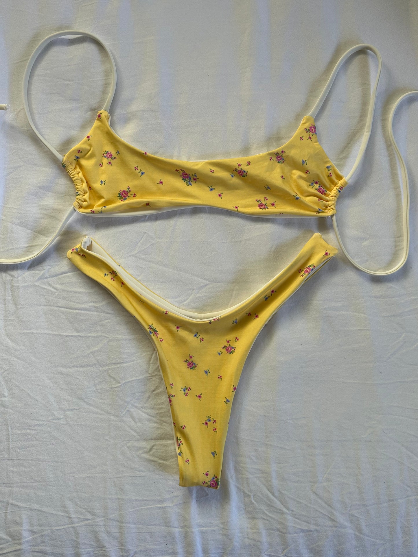 Buttercup back tie top