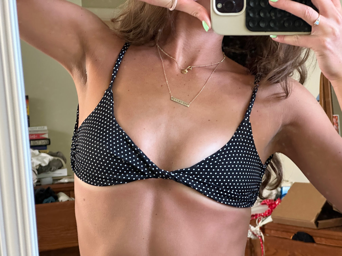 Lucy back tie top