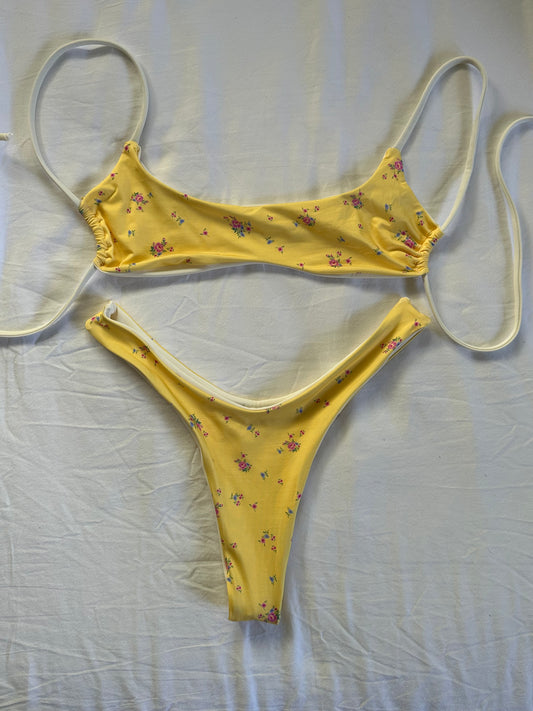 Buttercup back tie top