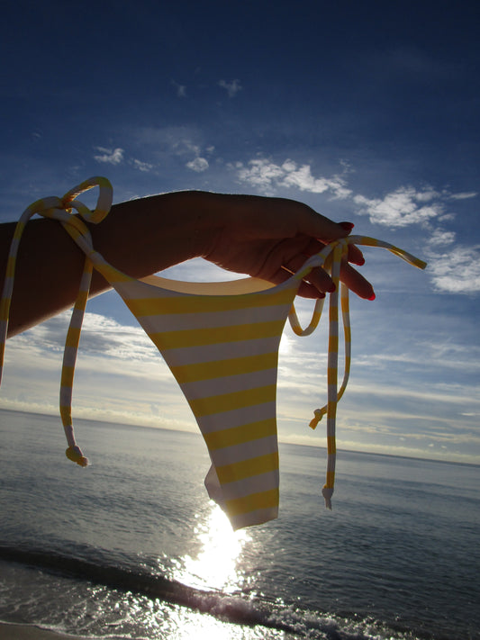 Lemon drop sidetie bottoms